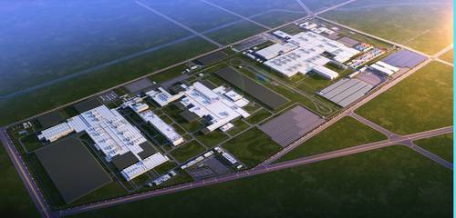 中建三局承建的沈陽華晨寶馬(鐵西廠區(qū))沖壓車間二期機(jī)電標(biāo)段項(xiàng)目開工